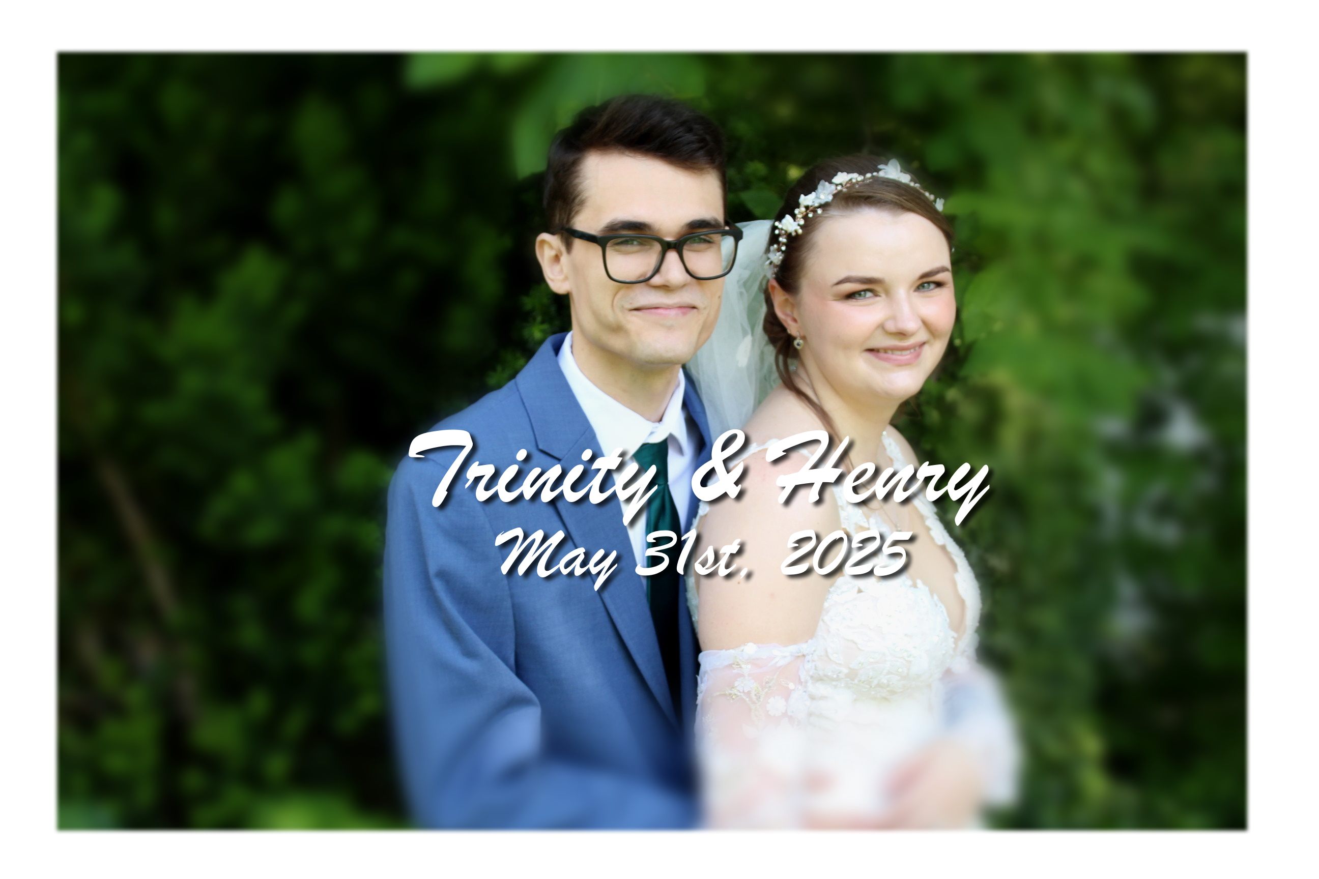 Trinity & Henry Wedding Header